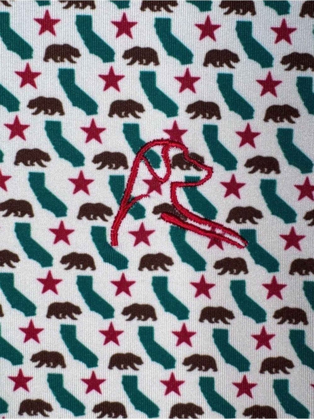Rhoback California Republic Polo Golf Performance